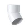 Accessoires Descentes Coude Mâle-femelle à 45° MEP 845C Pour Tuyau De 80 Mm - PVC Blanc -Promos Couverture Magasin coude 45 blc