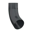 Accessoires Descentes Coude De Descente à 70° Lindab Pour Tuyau De 100MM - Gris Anthracite RAL 7016 -Promos Couverture Magasin coude descente 70 1
