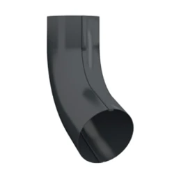 Accessoires Descentes Coude De Descente à 70° Lindab Pour Tuyau De 100MM - Gris Anthracite RAL 7016