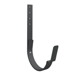 Accessoires Gouttières Crochet De Gouttière Développé 333MM Lindab K21 Pour Chevron - Gris Anthracite RAL 7016