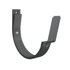 Accessoires Gouttières Crochet De Gouttière De Développé 333MM Lindab K07 Pour Bandeau - Gris Anthracite RAL 7016