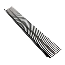 BMI Monier Closoir Rigide Pour Ventilation Basse Et Protection 1 M X 75 Mm - Rouge