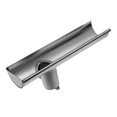 Rheinzink Gouttières Embout à Talon Et Naissance, Boudin Diam. 14 Mm 4 Rheinzink Gouttières Embout à Talon Et Naissance, Boudin Diam. 14 Mm – Image 2