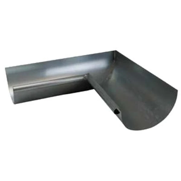 Rheinzink Gouttières Gouttière équerre Int. Soudée 1/2 Ronde En Zinc Sans Pince 3 Rheinzink Gouttières Gouttière équerre Int. Soudée 1/2 Ronde En Zinc Sans Pince
