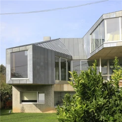 Feuilles De Zinc Feuille De Zinc VMZINC - Aspect Naturel - 1,00x2,00M - épaisseur 0,60MM -Promos Couverture Magasin feuille naturel2