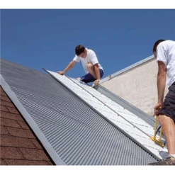 Feuilles De Zinc Feuille De Zinc VMZINC - Aspect Anthra-Zinc - 1,00x2,00M - épaisseur 0,65MM -Promos Couverture Magasin feuilles