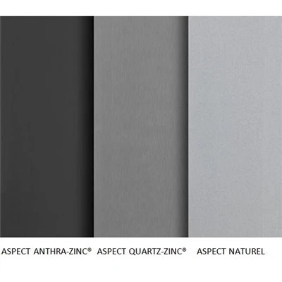 Feuilles De Zinc Feuille De Zinc VMZINC - Aspect Quartz-Zinc - 1,00x2,00M - épaisseur 0,65MM 4 Feuilles De Zinc Feuille De Zinc VMZINC - Aspect Quartz-Zinc - 1,00x2,00M - épaisseur 0,65MM – Image 2
