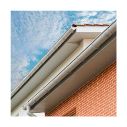 Descentes Tuyau De Descente MEP 854 Pour Gouttière GD25 - PVC Blanc - 80MM X 4M -Promos Couverture Magasin gouttiere realisation2 1