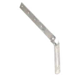 Accessoires Gouttières Hampe Chantournée Nicoll Fixation De Gouttière - Longueur Sur Chevron 225 Mm - Réglage 6 Cm - Acier Galvanisé