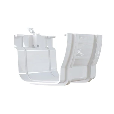 Accessoires Gouttières Jonction MEP RVJC Pour Gouttière La Réversible - PVC Blanc 3 Accessoires Gouttières Jonction MEP RVJC Pour Gouttière La Réversible - PVC Blanc