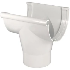 Accessoires Gouttières Naissance Nicoll NAC333B Pour LG33 - Tube De 125 Mm - Blanc