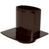 Accessoires Descentes Pied De Chute Nicoll Pour Tube 90 X 56 Mm - Marron -Promos Couverture Magasin pied marron