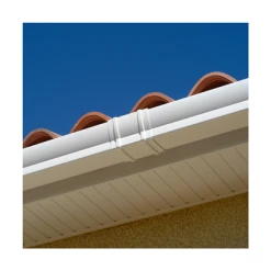 Accessoires Gouttières Jonction MEP RVJC Pour Gouttière La Réversible - PVC Blanc 8 Accessoires Gouttières Jonction MEP RVJC Pour Gouttière La Réversible - PVC Blanc -Promos Couverture Magasin reversible2 1