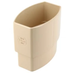 Nicoll Accessoires Descentes Manchette Mâle/femelle Pour Tube De Descente Ovoïde 90x56 - Sable