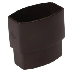 Nicoll Accessoires Descentes Manchette Mâle/femelle Pour Tube De Descente Ovoïde 90x56 - Marron