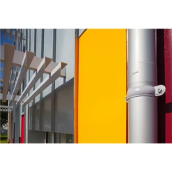 Rheinzink Descentes Tuyau De Descente Tulipe Pour Gouttière En Zinc - Ø 100MM - ép. 0,65MM - 2M -Promos Couverture Magasin sans titre 1 4