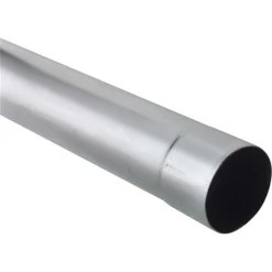 VM Zinc Descentes Tuyau De Descente Tulipe Pour Gouttière En Zinc - Ø 80MM - ép. 0,65MM - 3M