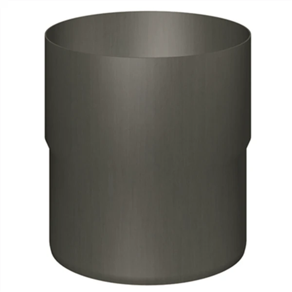 Rheinzink Accessoires Descentes Manchon Tulipe Zinc GRANUM BASALTE - Diam. 80 Mm 3 Rheinzink Accessoires Descentes Manchon Tulipe Zinc GRANUM BASALTE - Diam. 80 Mm