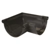Accessoires Gouttières Angle De Gouttière Nicoll - Demi-rond De 25 - Angle 90° - Longueur 175 Mm - Techtan - Gris Anthracite -Promos Couverture Magasin visuelprincipal 747761 1