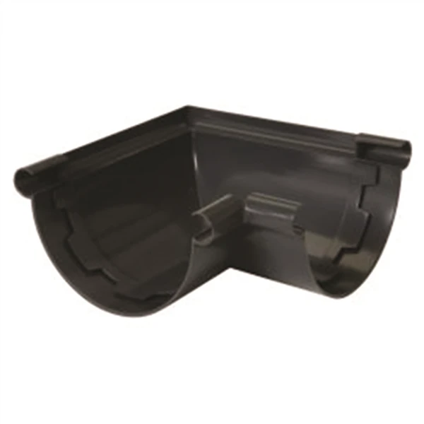 Accessoires Gouttières Angle De Gouttière Nicoll - Demi-rond De 25 - Angle 90° - Longueur 175 Mm - Techtan - Gris Anthracite 3 Accessoires Gouttières Angle De Gouttière Nicoll - Demi-rond De 25 - Angle 90° - Longueur 175 Mm - Techtan - Gris Anthracite