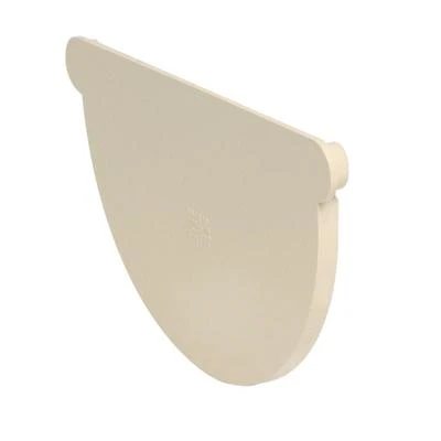 Accessoires Gouttières Fond De Naissance Demi-rond Nicoll Pour Gouttière - Gauche/Droite - Développé 33 Cm - Largeur 173 Mm - Techtan - Sable 3 Accessoires Gouttières Fond De Naissance Demi-rond Nicoll Pour Gouttière - Gauche/Droite - Développé 33 Cm - Largeur 173 Mm - Techtan - Sable